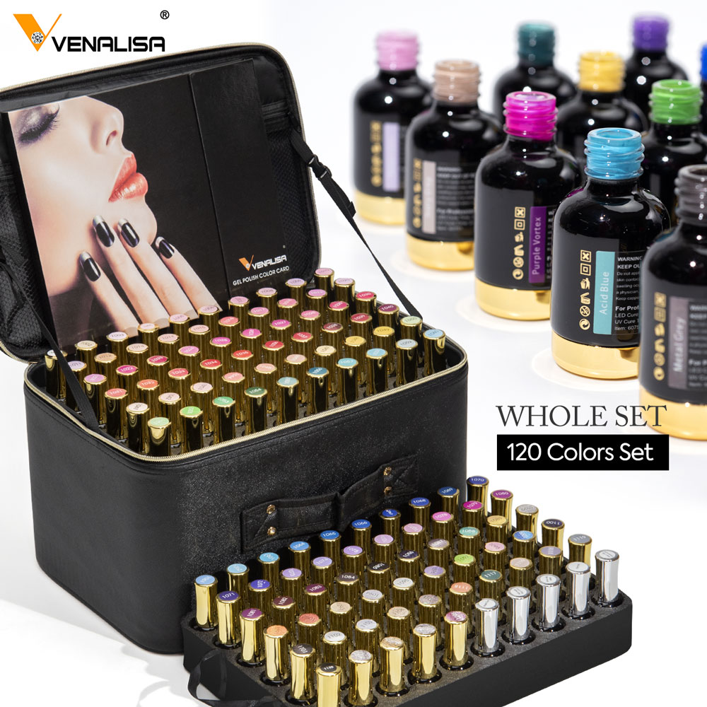 Resin Glitter Pack - 120 قطعة * 12 مللي VENALISA