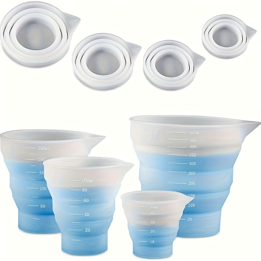 كوب قياس سيليكون قابل للطي سعة - مراجعة Mixing Cup Silicone وسعره