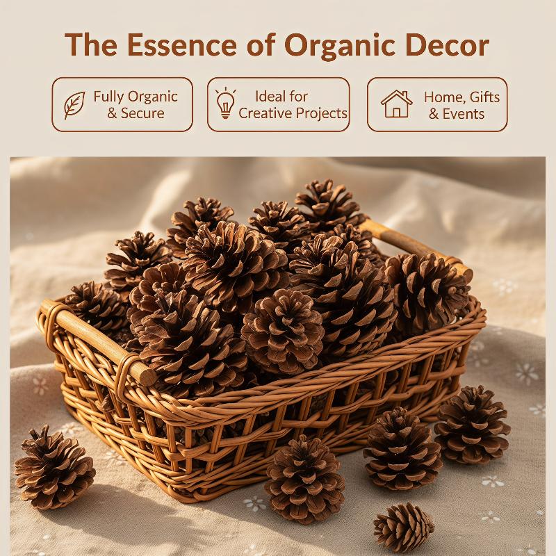 أكواز الصنوبر المجففة الطبيعية - مراجعة Dried Flower Bulk وسعره